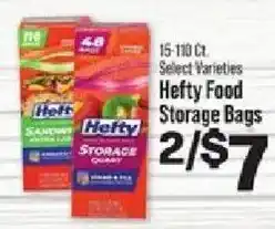 IGA Hefty Food Storage Bags offer