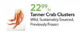 Publix Tanner Crab Clusters offer