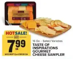 Food Lion Taste Of Inspirations Gourmet Cheese Sampler offer