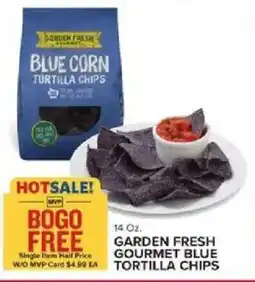 Food Lion Garden Fresh Gourmet Blue Tortilla Chips offer