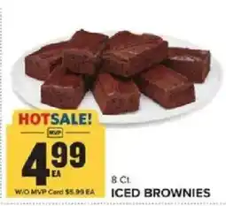 Food Lion Iced Brownies offer