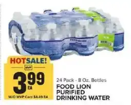 Food Lion Food Lion Purified Drinking Water offer