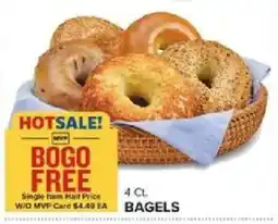 Food Lion MVP bagels offer