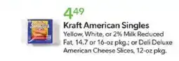 Publix Kraft american singles offer