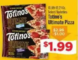 IGA Totino's Ultimate Pizza offer