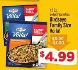 IGA Birdseye Family Size Voila! offer