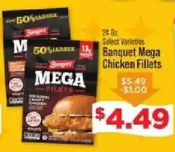 IGA Banquet mega chicken fillets offer