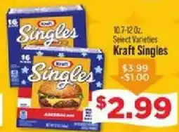 IGA Kraft Singles offer