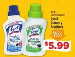 IGA Lysol laundry sanitizer offer