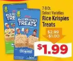 IGA Rice Krispies Treats offer