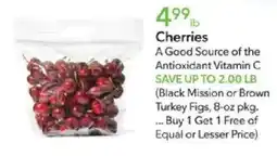Publix Cherries offer