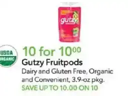 Publix Gutzy Fruitpods offer