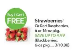 Publix Strawberries or Red Raspberries offer