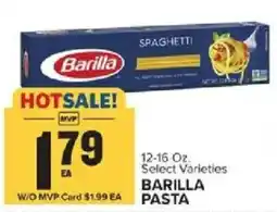 Food Lion Barilla pasta offer