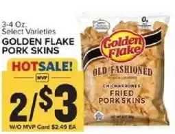 Food Lion Golden Flake old fashioned fried pork skins offer