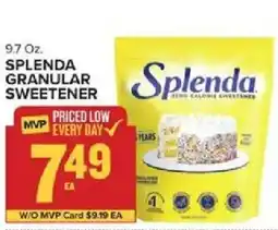 Food Lion Splenda granular sweetener offer