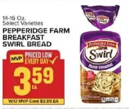 Food Lion Pepperidge Farm Breakfast Swirl Bread offer