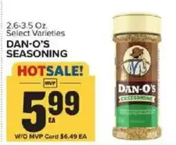 Food Lion Dan-o's seasoning offer