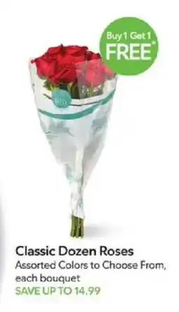 Publix Classic Dozen Roses offer