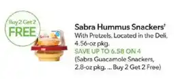 Publix Sabra hummus snackers offer