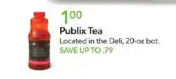 Publix Publix Tea offer