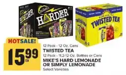 Food Lion Mike's Hard Lemonade or Simply Lemonade offer