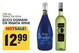 Food Lion Ecco Domani or Risata Wine offer