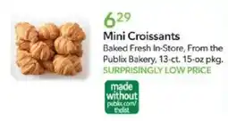 Publix Publix Bakery Mini Croissants offer
