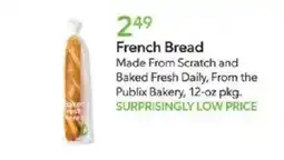 Publix Publix French Bread offer