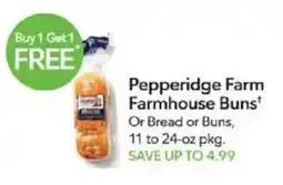 Publix Pepperidge Farm Farmhouse Buns offer
