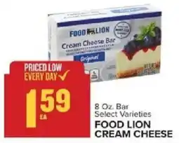 Food Lion Food Lion cream cheese offer