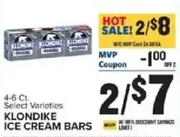 Food Lion Klondike ice cream bars offer