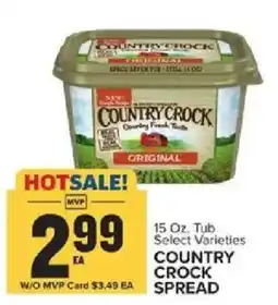 Food Lion Country Crock Spread offer