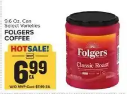 Food Lion Folgers coffee offer