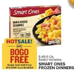 Food Lion Smart Ones frozen dinners offer