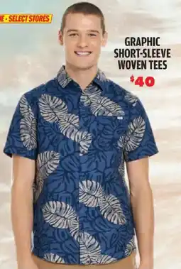 Big 5 Graphic short-sleeve woven tees offer