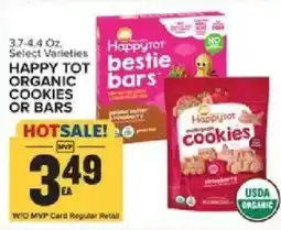 Food Lion Happy tot organic cookies or bars offer
