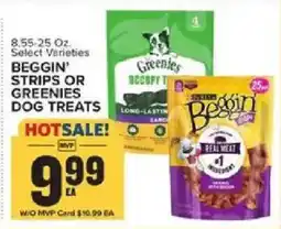 Food Lion Greenies Begin' Strips or Greenies Dog Treats offer