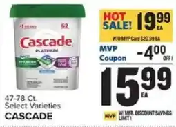 Food Lion Cascade Platinum offer