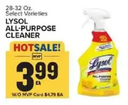 Food Lion Lysol all-purpose cleaner offer