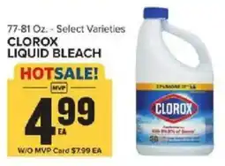 Food Lion Clorox liquid bleach offer
