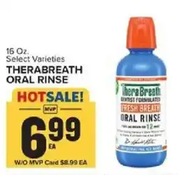 Food Lion Thera Breath oral rinse offer