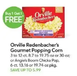 Publix Orville Redenbacher's Gourmet Popping Corn offer
