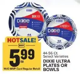 Food Lion Dixie Ultra Plates or Bowls offer