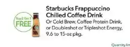 Publix Starbucks frappuccino chilled coffee drink offer