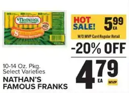 Food Lion Nathan's Famous Franks offer