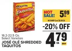 Food Lion José Olé shredded taquitos offer