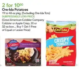 Publix Ore-Ida Potatoes offer