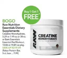 Publix Raw Nutrition Essentials Dietary Supplements offer