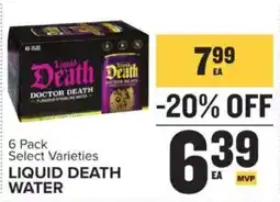 Food Lion Liquid Death Water offer